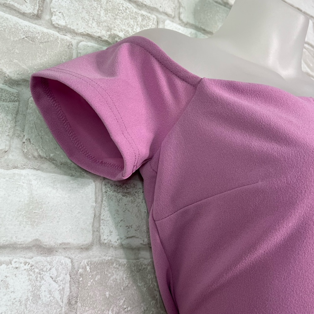 NWOT Lulu’s Lavender Purple Off-The-Shoulder Mini Dress - Picture 4 of 11